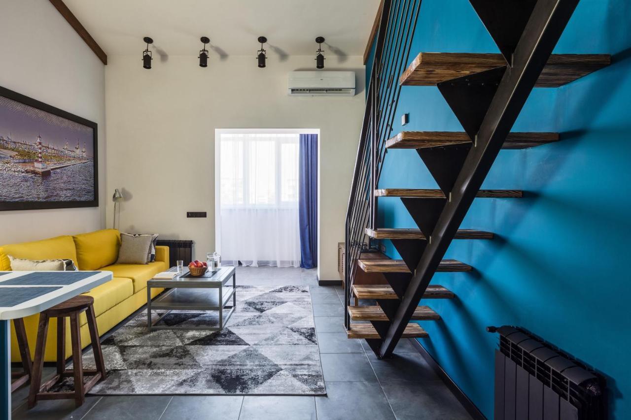 Дворівнева Квартира Для 5 Гостей 65А Chornomorsk Exterior foto